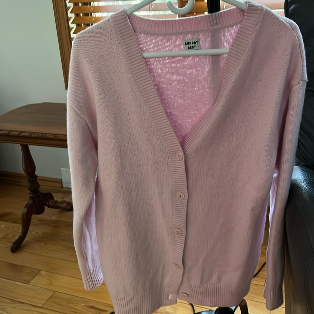 Banana Republic “Sunday Best” size medium wool cardigan